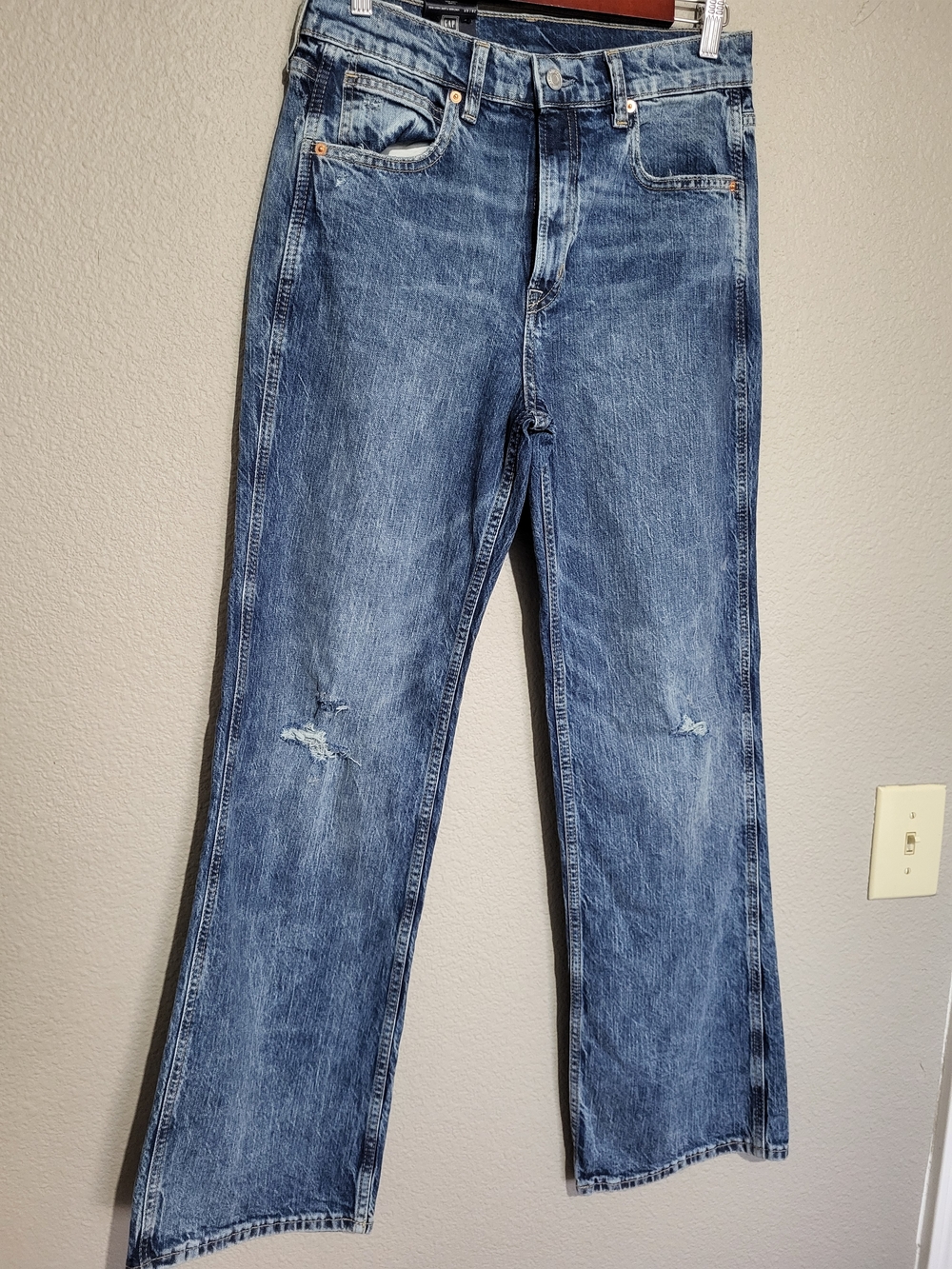 GAP NWT High Rise Jeans Women’s 6 Reg 28 Vintage Flare Denim